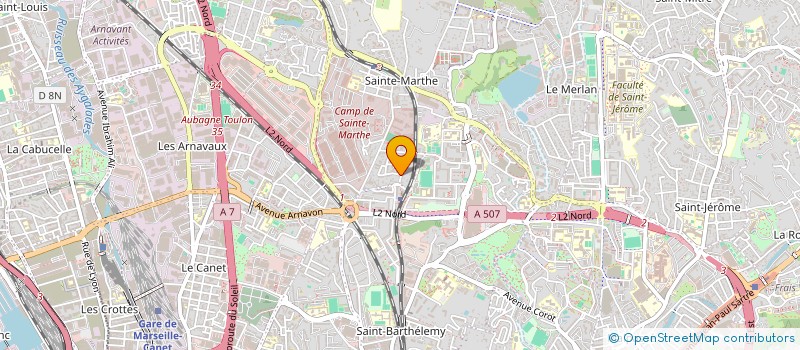 localisation de l'entreprise MADAME ELODIE LETOILLE à MARSEILLE
