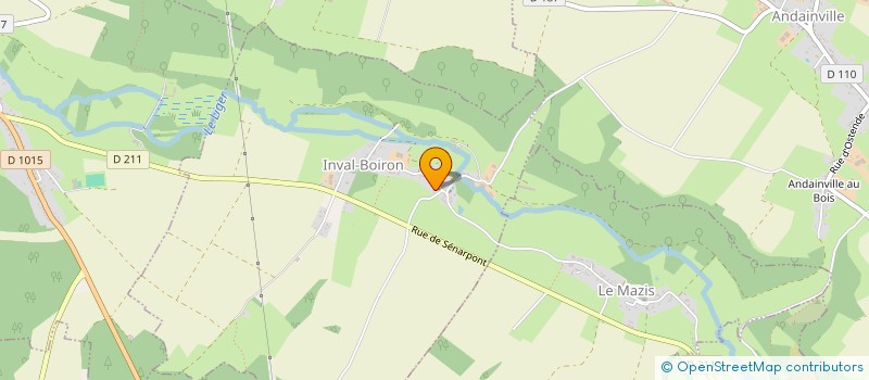 localisation de l'entreprise MADAME ELODIE LEVASSEUR  INVAL-BOIRON