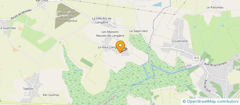 localisation de l'entreprise MADAME ELODIE LEVESQUE à HERBIGNAC