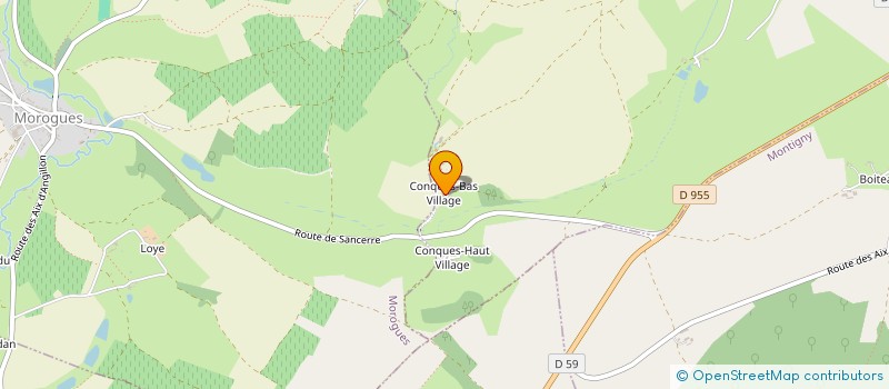 localisation de l'entreprise MADAME ELODIE LINARD  HUMBLIGNY