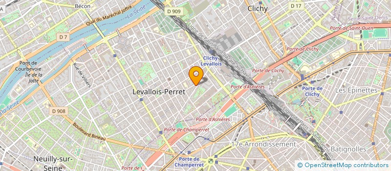 localisation de l'entreprise MADAME ELODIE LIPOVITCH à LEVALLOIS-PERRET