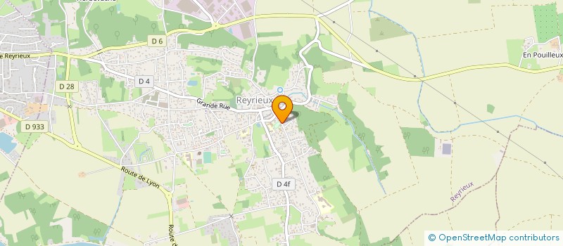 localisation de l'entreprise MADAME ELODIE LOGEAN à REYRIEUX