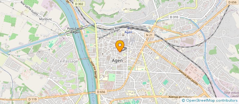 localisation de l'entreprise MADAME ELODIE LOPEZ à AGEN