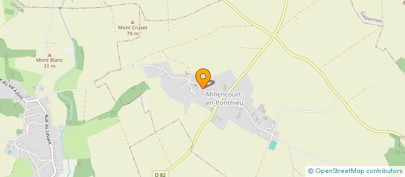 localisation de l'entreprise MADAME ELODIE LOUCHET  BUSSUS-BUSSUEL