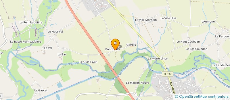 localisation de l'entreprise MADAME ELODIE LOUESSARD  PLEUGUENEUC