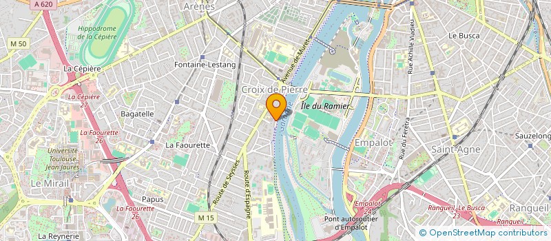 localisation de l'entreprise MADAME ELODIE LOUSTAU  TOULOUSE