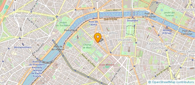 localisation de l'entreprise MADAME ELODIE LUSSAULT  PARIS