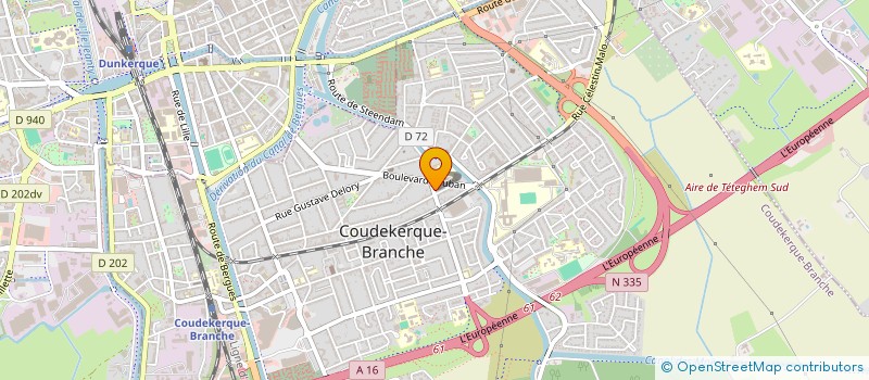 localisation de l'entreprise MADAME ELODIE MAES  COUDEKERQUE-BRANCHE