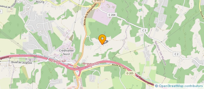 localisation de l'entreprise MADAME ELODIE MAGNE  COULOUNIEIX-CHAMIERS