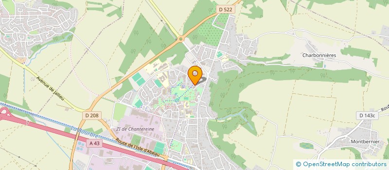 localisation de l'entreprise MADAME ELODIE MAHIEUX à BOURGOIN-JALLIEU