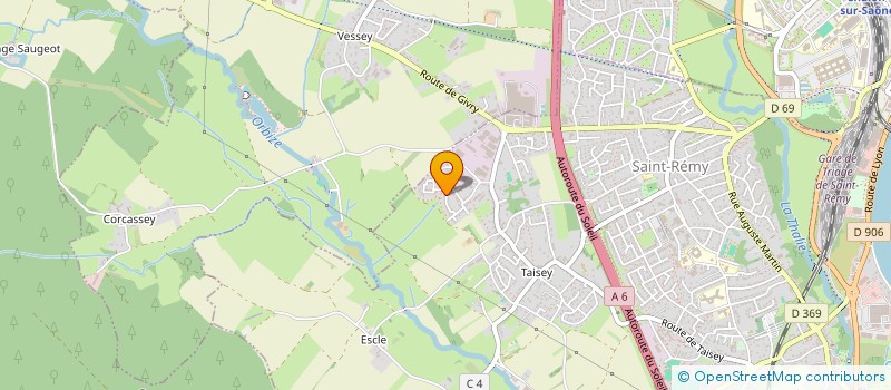 localisation de l'entreprise MADAME ELODIE MAJORECK  SAINT-REMY