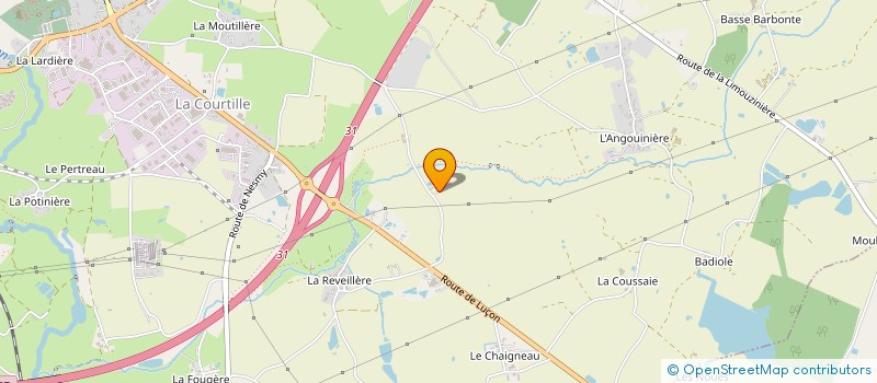 localisation de l'entreprise MADAME ELODIE MALVOISIN à ROCHE SUR YON (LA)