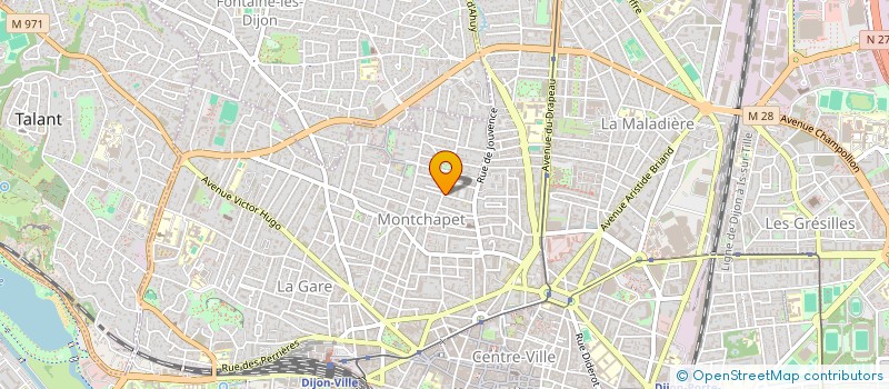 localisation de l'entreprise MADAME ELODIE MANIERE  DIJON