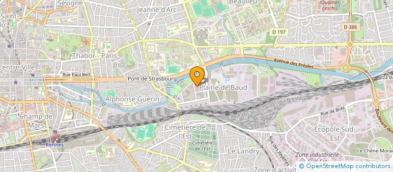 localisation de l'entreprise MADAME ELODIE MANILAYE KHAMSITTHIDETH  RENNES