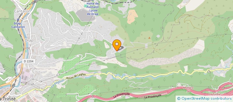 localisation de l'entreprise MADAME ELODIE MANISCALCO  DRAP