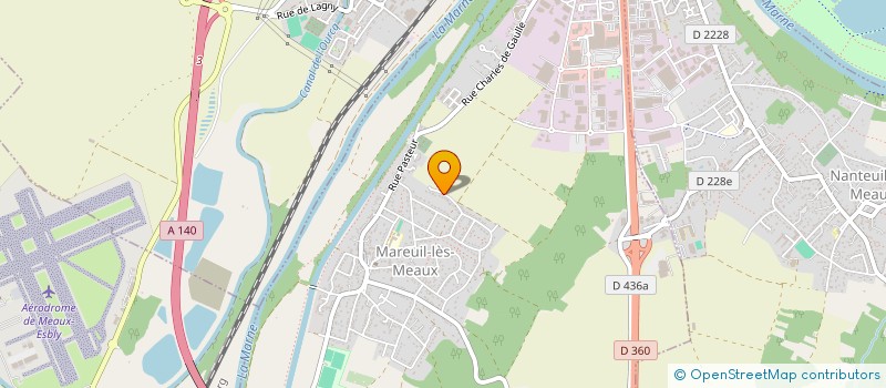 localisation de l'entreprise MADAME ELODIE MANTEL à MAREUIL-LES-MEAUX