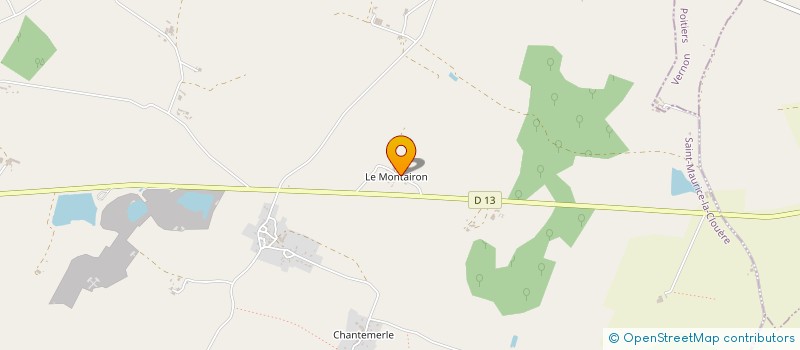 localisation de l'entreprise MADAME ELODIE MARAIS  CHAMPAGNE-SAINT-HILAIRE