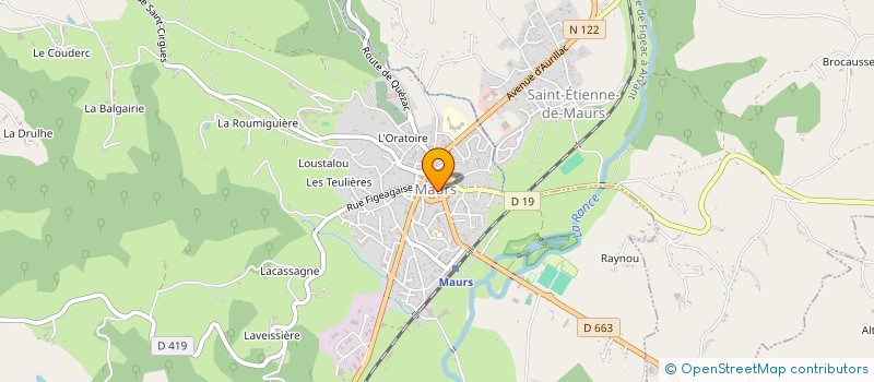 localisation de l'entreprise MADAME ELODIE MARAZZA à MAURS