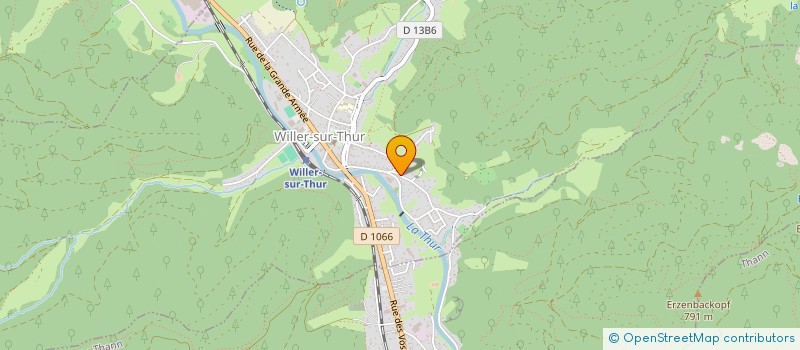 localisation de l'entreprise MADAME ELODIE MARBACH  WILLER-SUR-THUR