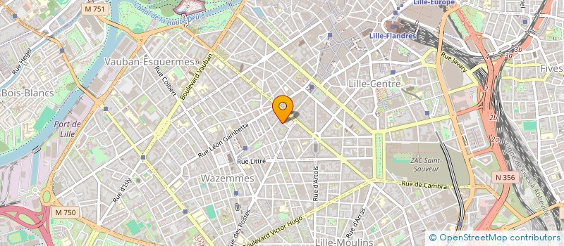 localisation de l'entreprise MADAME ELODIE MARCHAND à LILLE