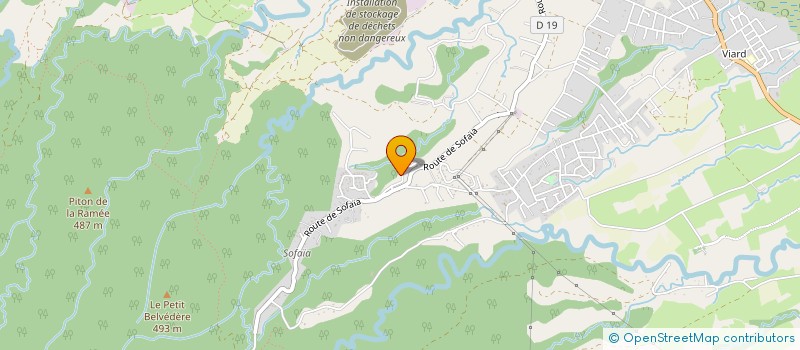 localisation de l'entreprise MADAME ELODIE MARCHAND  SAINTE-ROSE