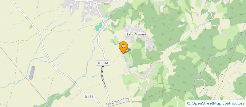 localisation de l'entreprise MADAME ELODIE MARCOS  LES COTES-D'AREY