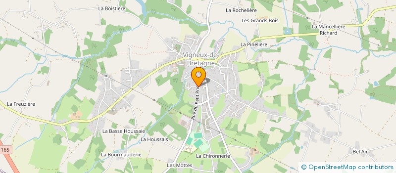 localisation de l'entreprise MADAME ELODIE MAREST  VIGNEUX-DE-BRETAGNE