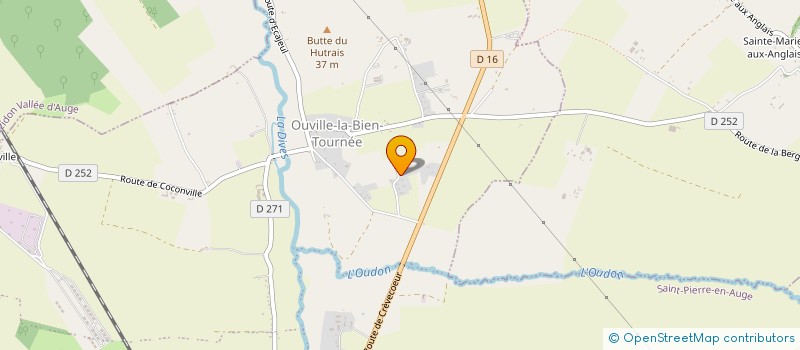 localisation de l'entreprise MADAME ELODIE MARIE  SAINT-PIERRE-EN-AUGE