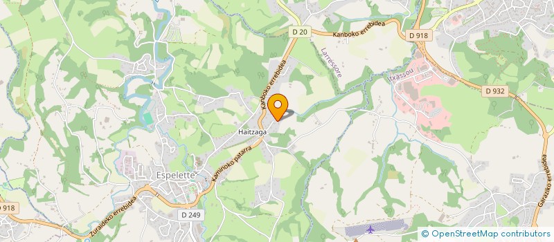 localisation de l'entreprise MADAME ELODIE MARIE FEICIANO ROSA  ESPELETTE