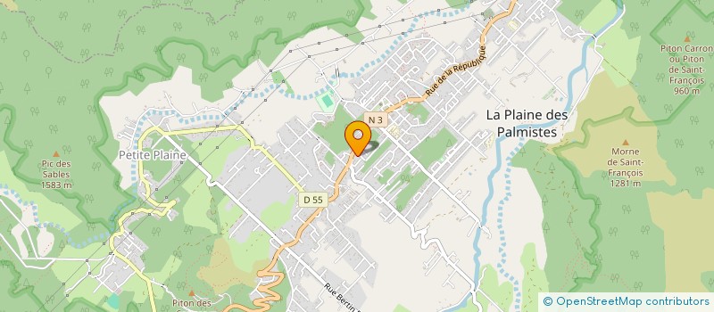 localisation de l'entreprise MADAME ELODIE MARIE LEBIHAN à LA PLAINE-DES-PALMISTES