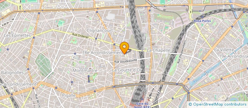 localisation de l'entreprise MADAME ELODIE MAROUNE  PARIS