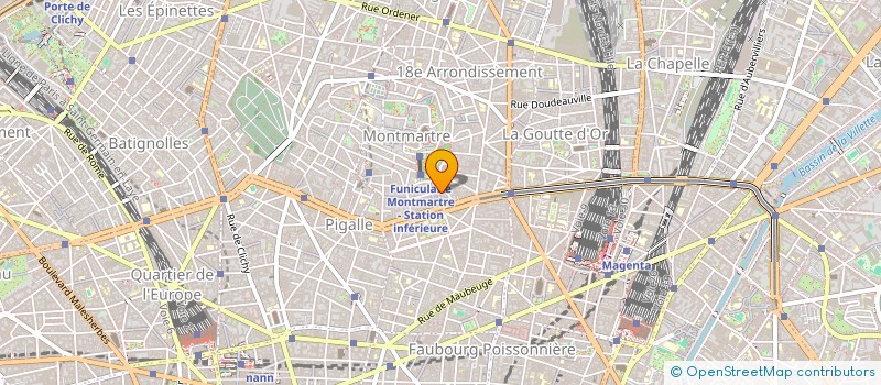 localisation de l'entreprise MADAME ELODIE MARTIN  PARIS