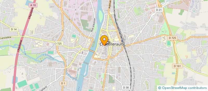 localisation de l'entreprise MADAME ELODIE MARTIN à CHATELLERAULT