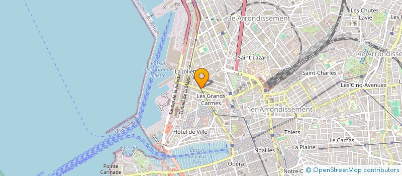localisation de l'entreprise MADAME ELODIE MARTIN à MARSEILLE
