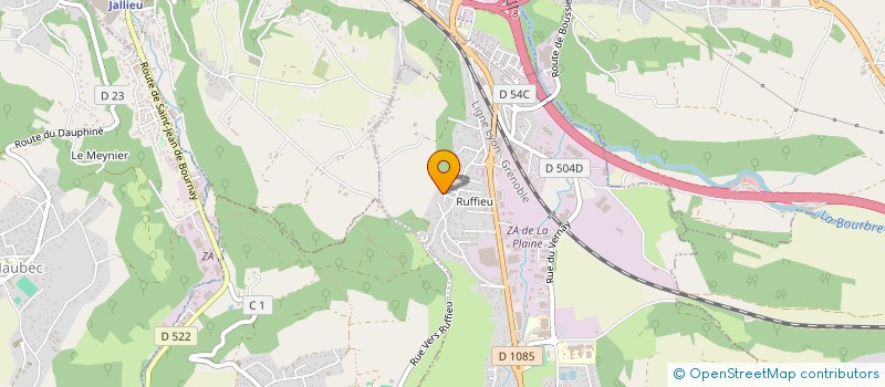 localisation de l'entreprise MADAME ELODIE MARTIN  NIVOLAS-VERMELLE