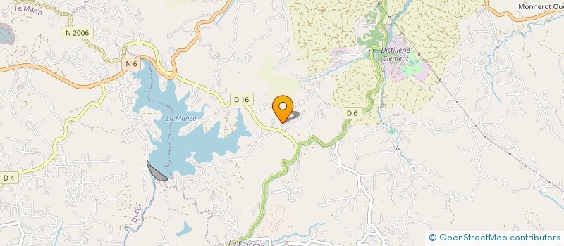 localisation de l'entreprise MADAME ELODIE MARTINON  LE FRANCOIS