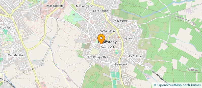 localisation de l'entreprise MADAME ELODIE MASSINGER  CABESTANY