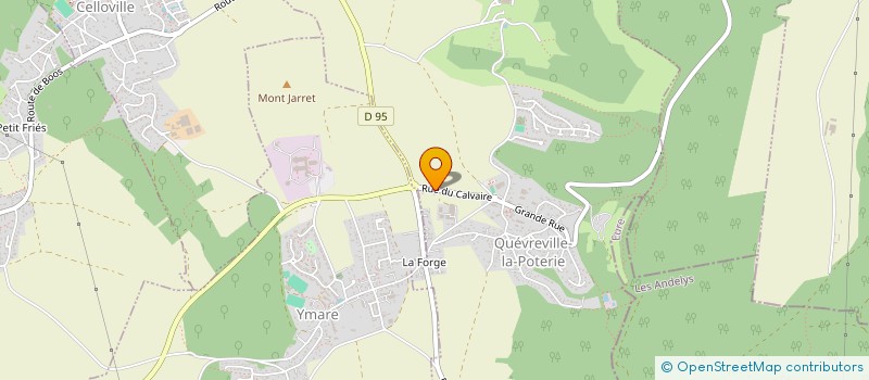 localisation de l'entreprise MADAME ELODIE MASSON  QUEVREVILLE-LA-POTERIE