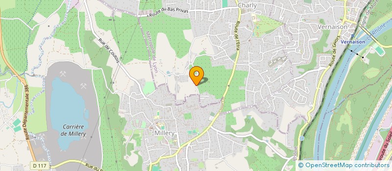 localisation de l'entreprise MADAME ELODIE MASSOT  CHARLY