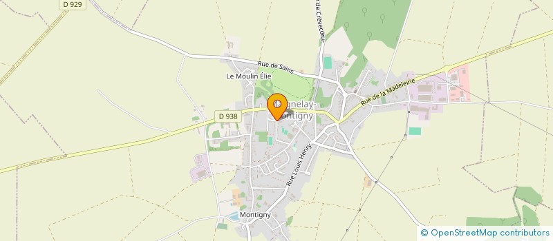 localisation de l'entreprise MADAME ELODIE MAUNY  MAIGNELAY-MONTIGNY