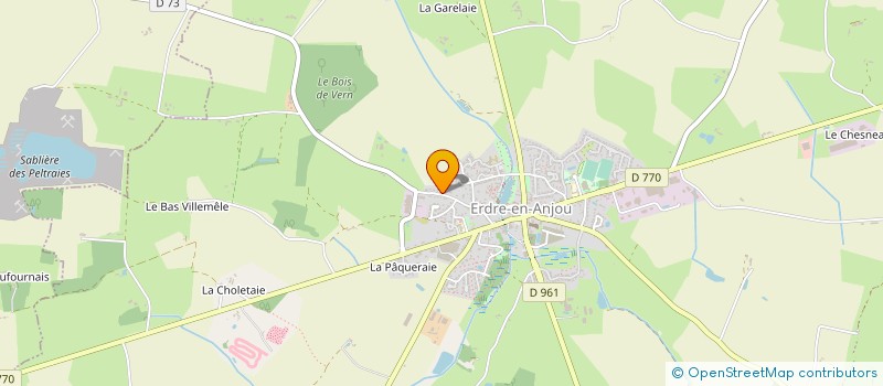 localisation de l'entreprise MADAME ELODIE MAURILLE  ERDRE-EN-ANJOU