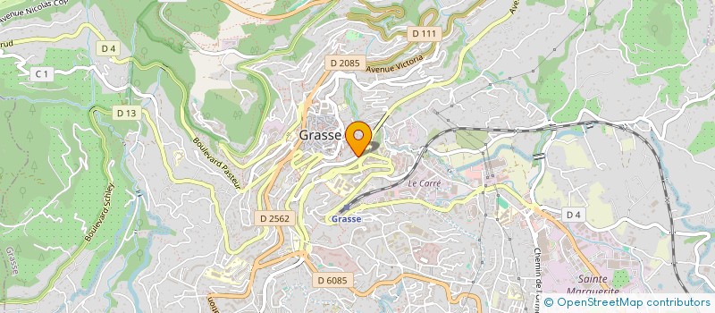 localisation de l'entreprise MADAME ELODIE MAURINIER à GRASSE