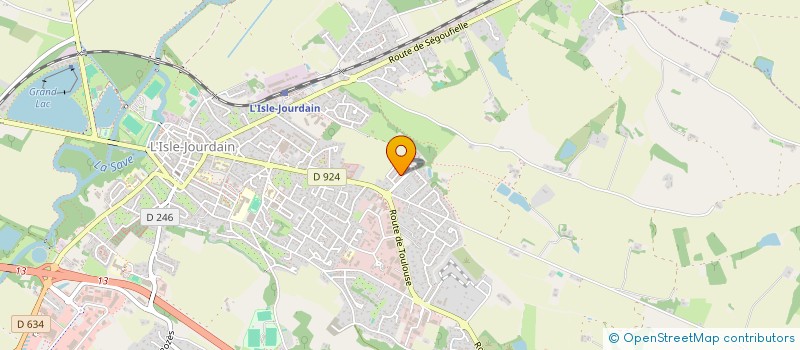 localisation de l'entreprise MADAME ELODIE MAYOL  L'ISLE-JOURDAIN