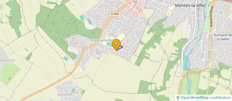 localisation de l'entreprise MADAME ELODIE MEAR  MAGNANVILLE