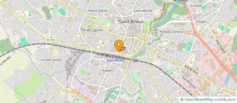 localisation de l'entreprise MADAME ELODIE MEFANE à SAINT-BRIEUC