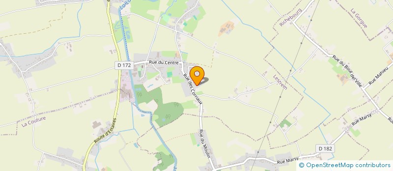 localisation de l'entreprise MADAME ELODIE MELE  LESTREM