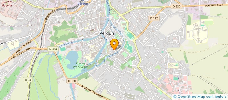 localisation de l'entreprise MADAME ELODIE MELNYK à VERDUN