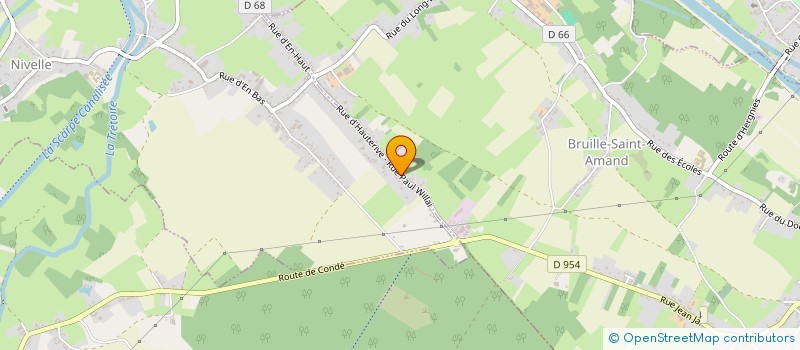 localisation de l'entreprise MADAME ELODIE MELONI  NIVELLE