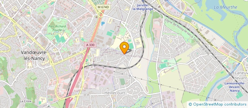 localisation de l'entreprise MADAME ELODIE MEPLAUX  JARVILLE-LA-MALGRANGE