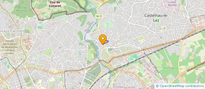 localisation de l'entreprise MADAME ELODIE MERLIER  SAINT-MICHEL